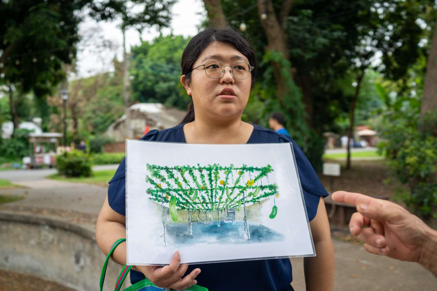Il a été réutilisé à l'époque du village de garnison... pour élever des poissons tout en plantant des légumes grimpants au-dessus ! (photo : Sasa)