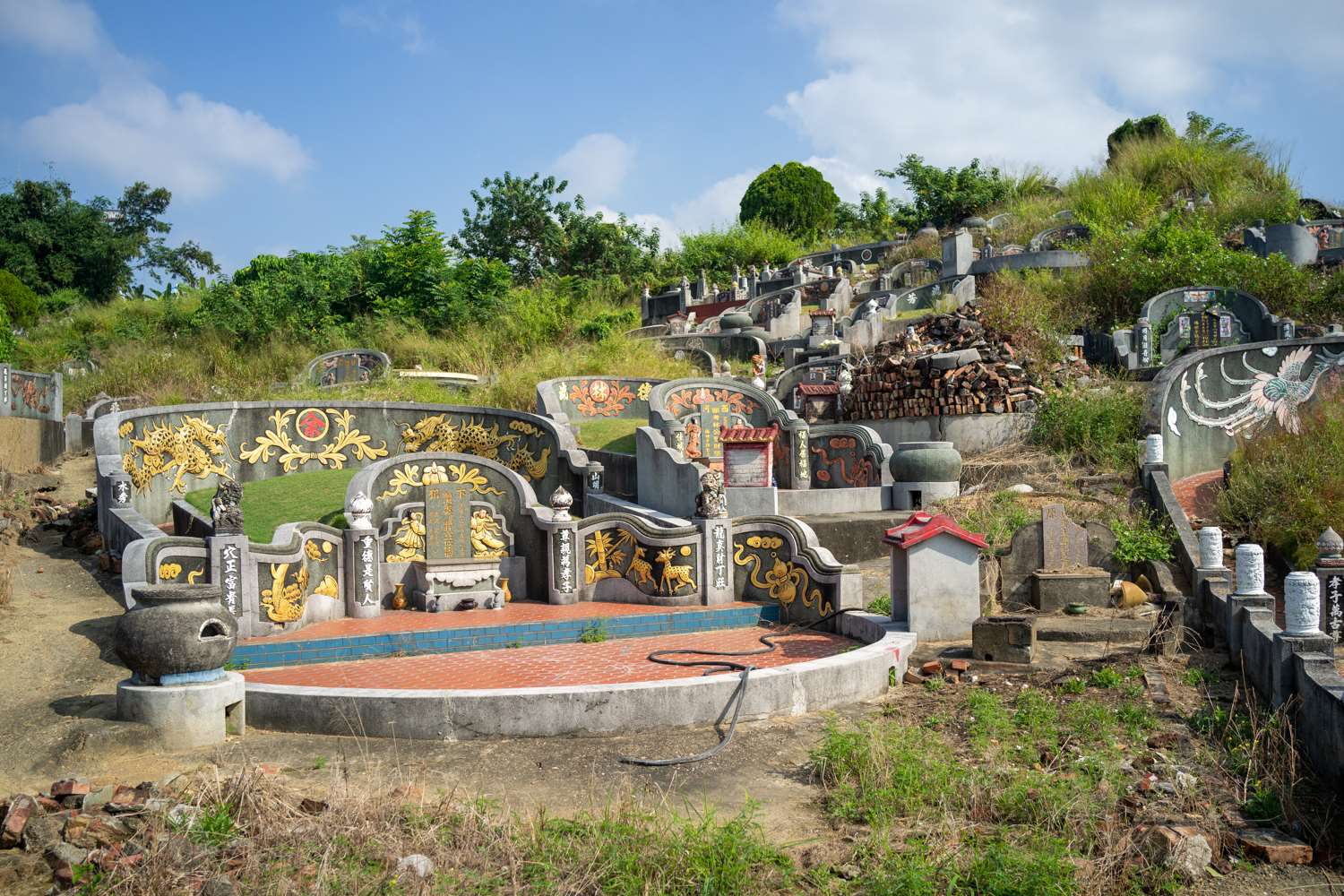 Le 5e cimetière Niaosong à Kaohsiung (photo : Sasa)