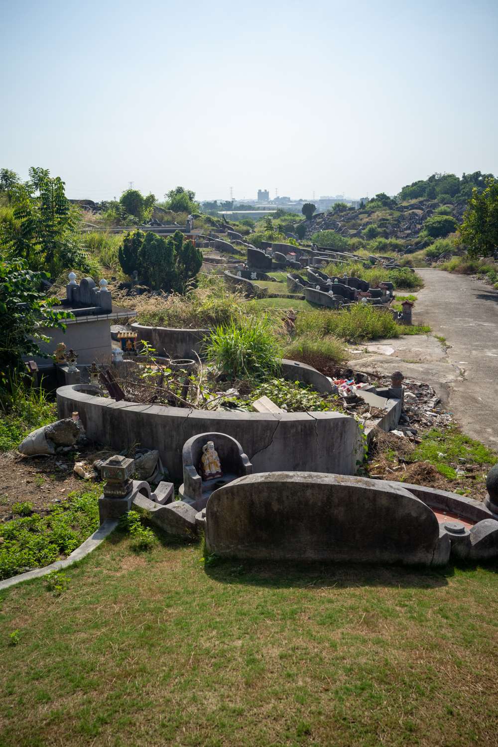Le 5e cimetière Niaosong à Kaohsiung (photo : Sasa)