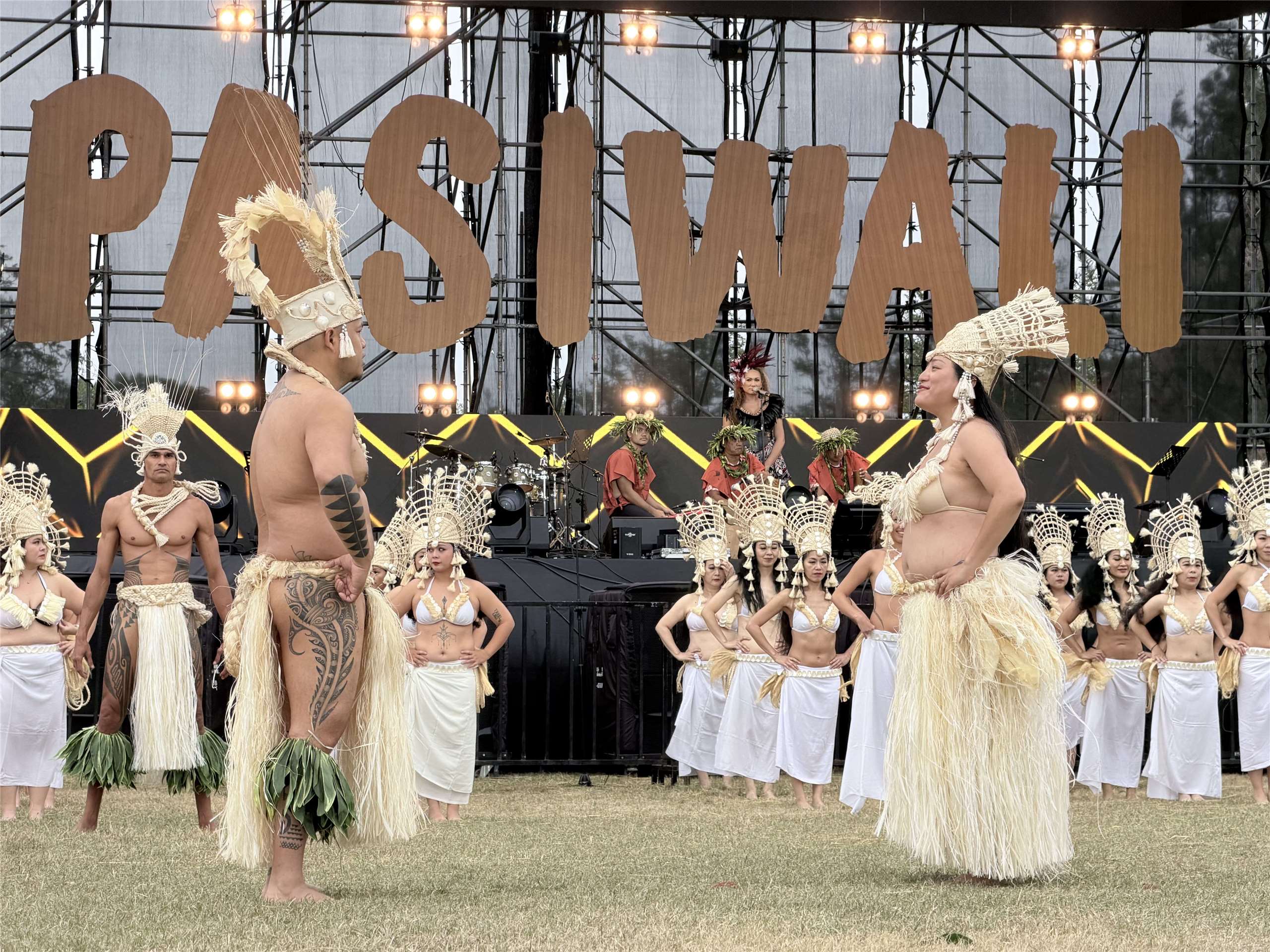 Rencontre avec la délégation tahitienne au festival PASIWALI (Image : Lisa Duffaud)