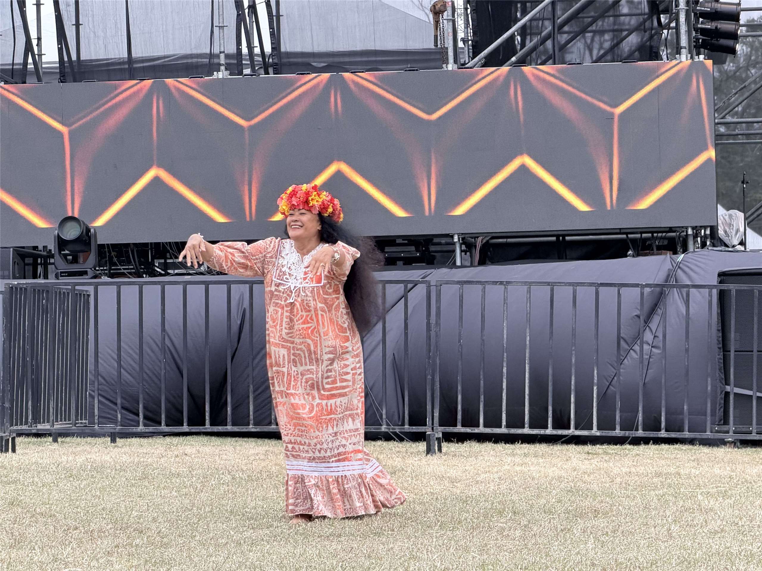 Rencontre avec la délégation tahitienne au festival PASIWALI (Image : Lisa Duffaud)