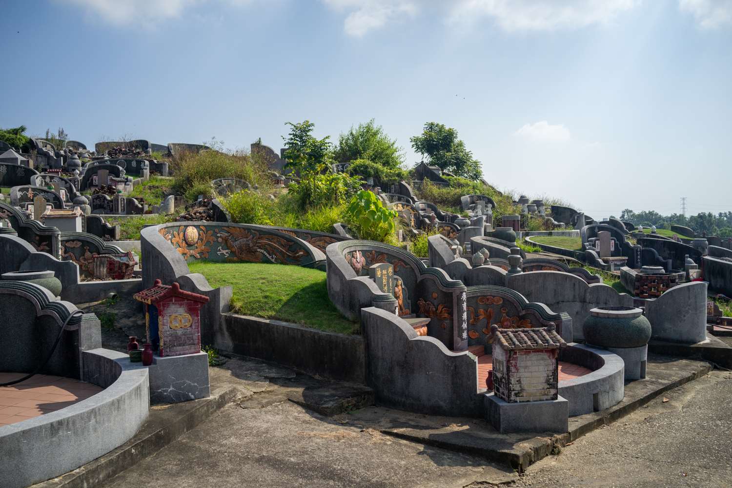Le 5e cimetière Niaosong à Kaohsiung (photo : Sasa)