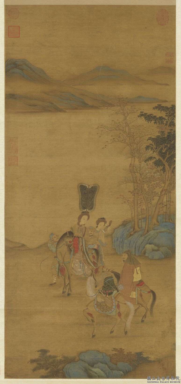 Image 3: La concubine Ming (Wang Zhaojun) passe la frontière (source MNP)
