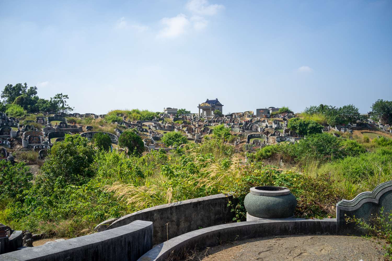 Le 5e cimetière Niaosong à Kaohsiung (photo : Sasa)