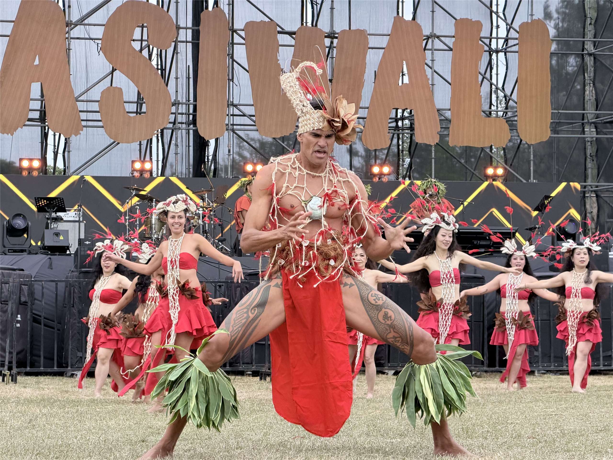 Rencontre avec la délégation tahitienne au festival PASIWALI (Image : Lisa Duffaud)
