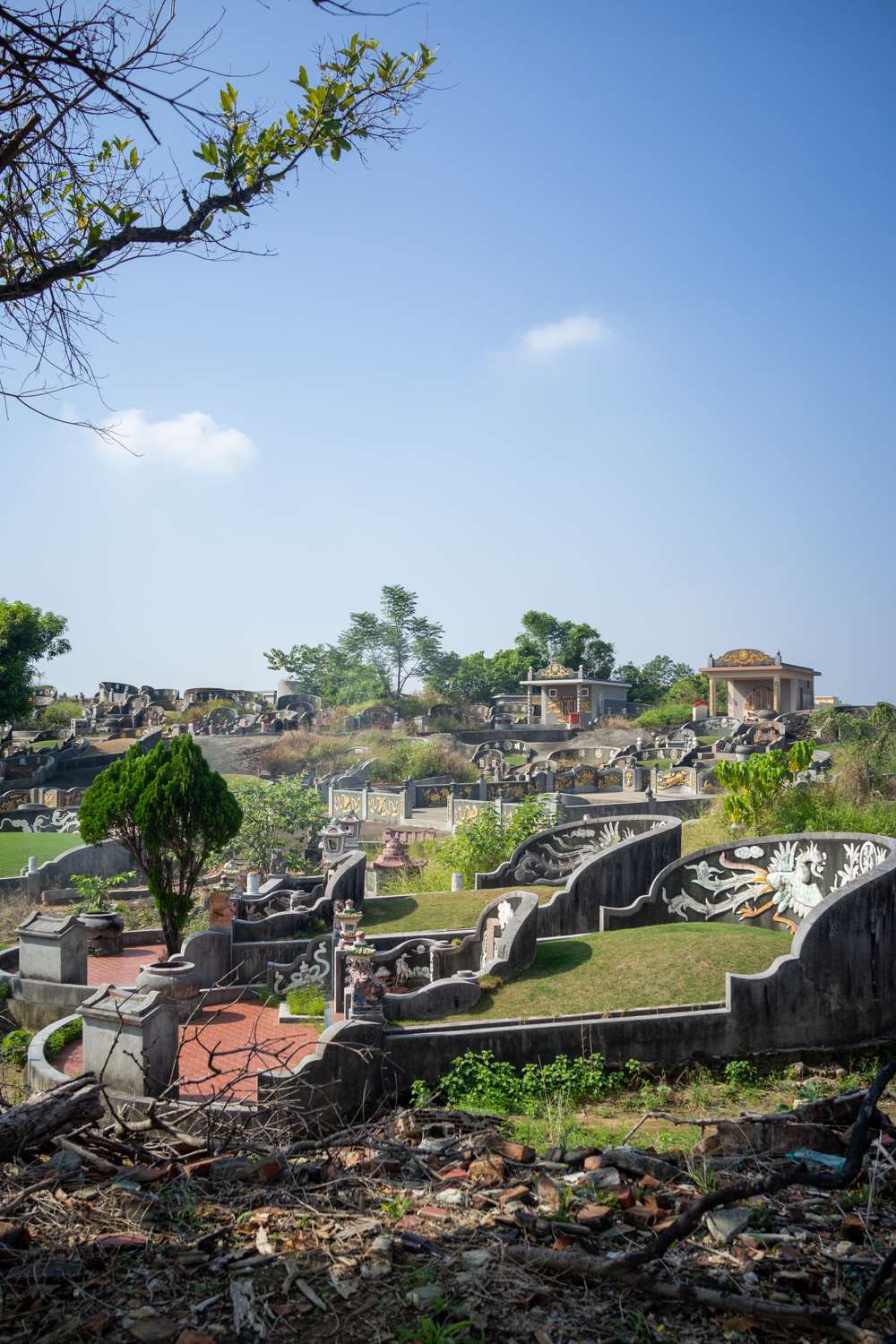 Le 5e cimetière Niaosong à Kaohsiung (photo : Sasa)