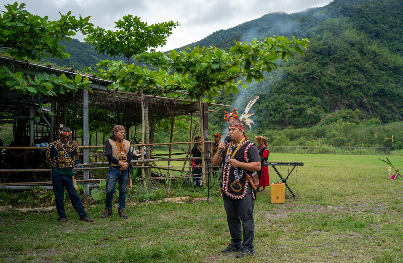 Le chef du village de Taromak (photo : Sasa)