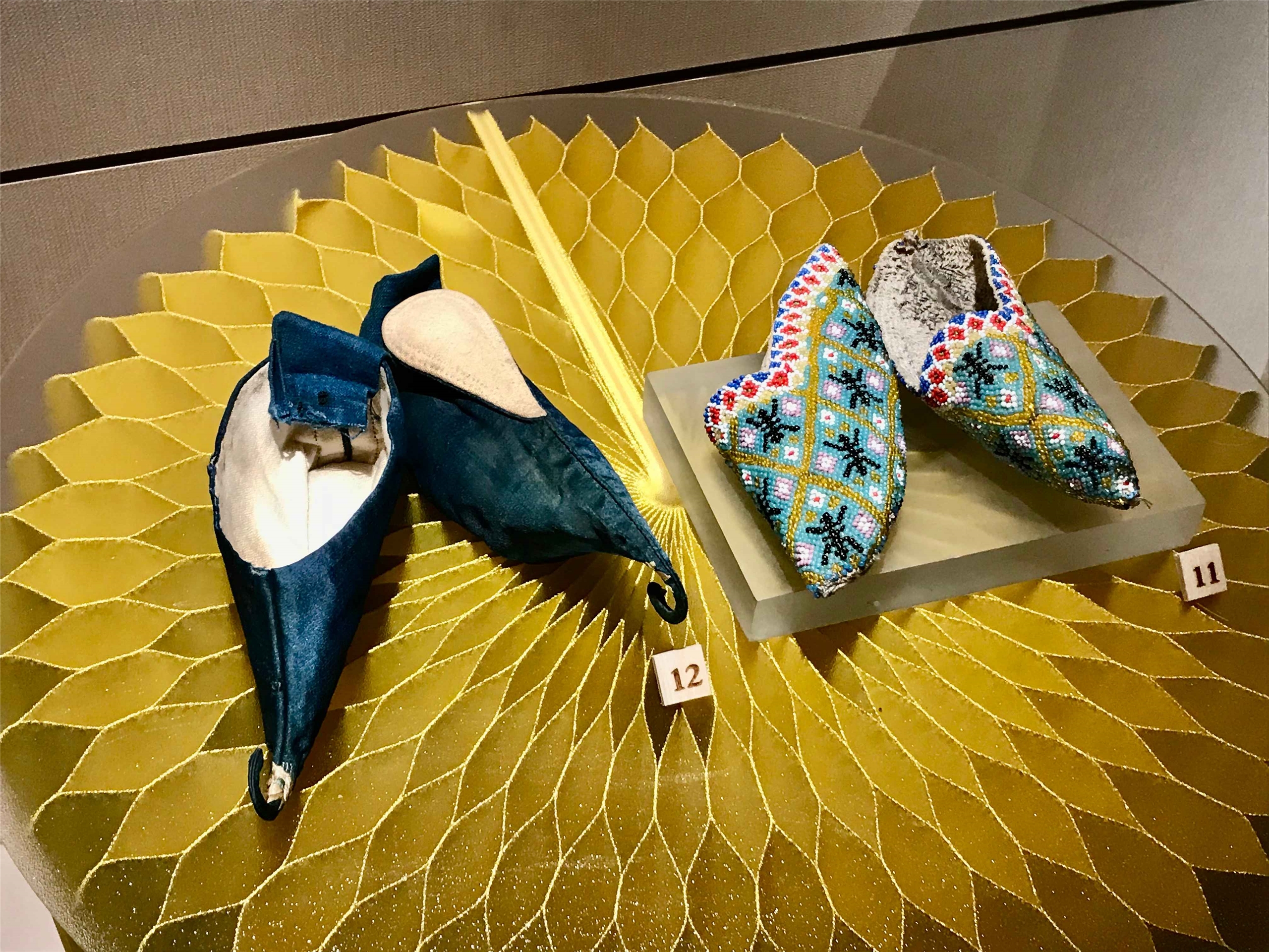 L'exposition consacrée à la pratique des pieds bandés au Musée de Beitou peut se visiter jusqu'au 16 novembre 2025 (Image : RTI / avec l'aimable autorisation du Musée de Beitou)