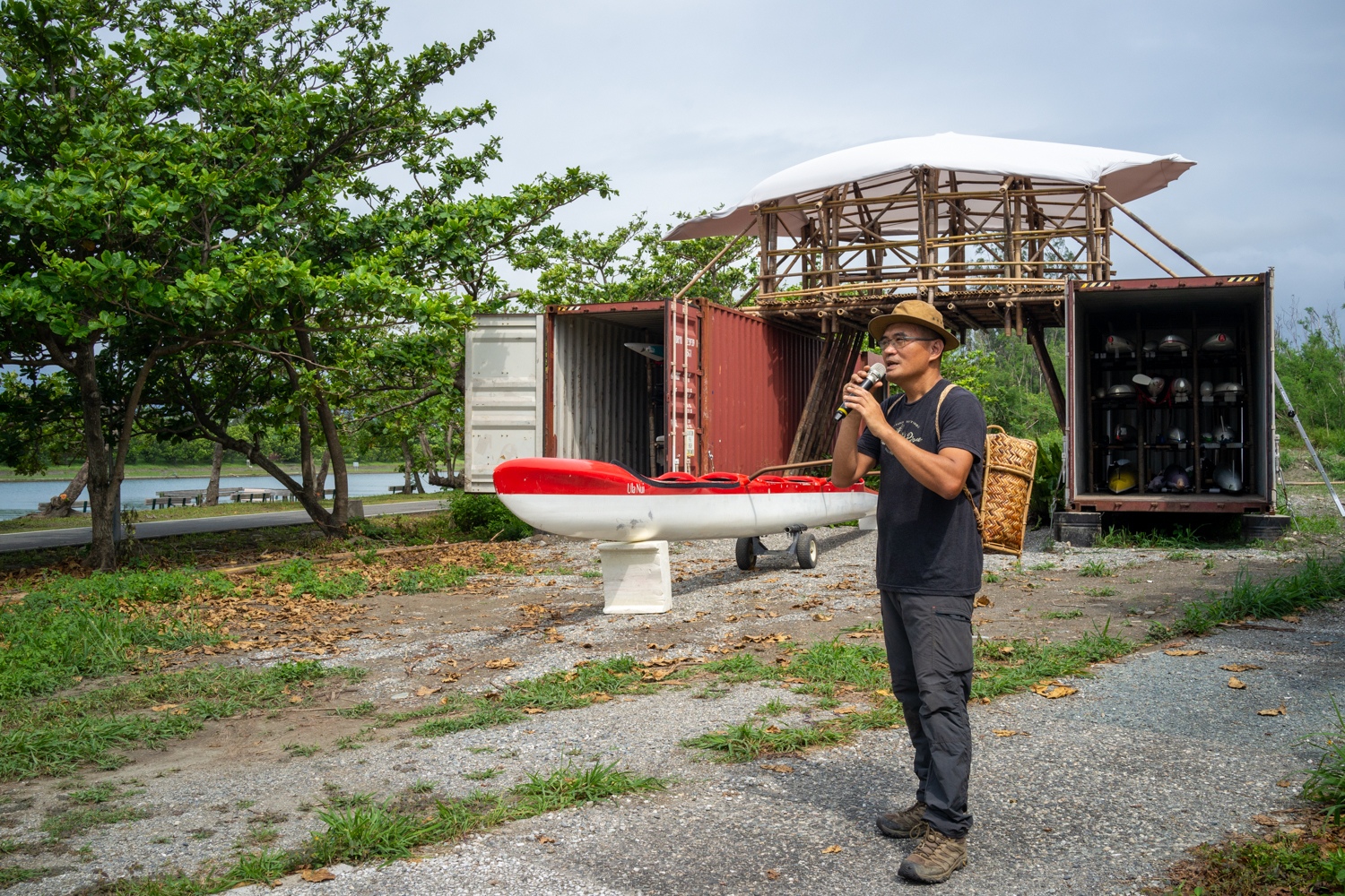 L'architecte Wang Po-jen (photo : Sasa)