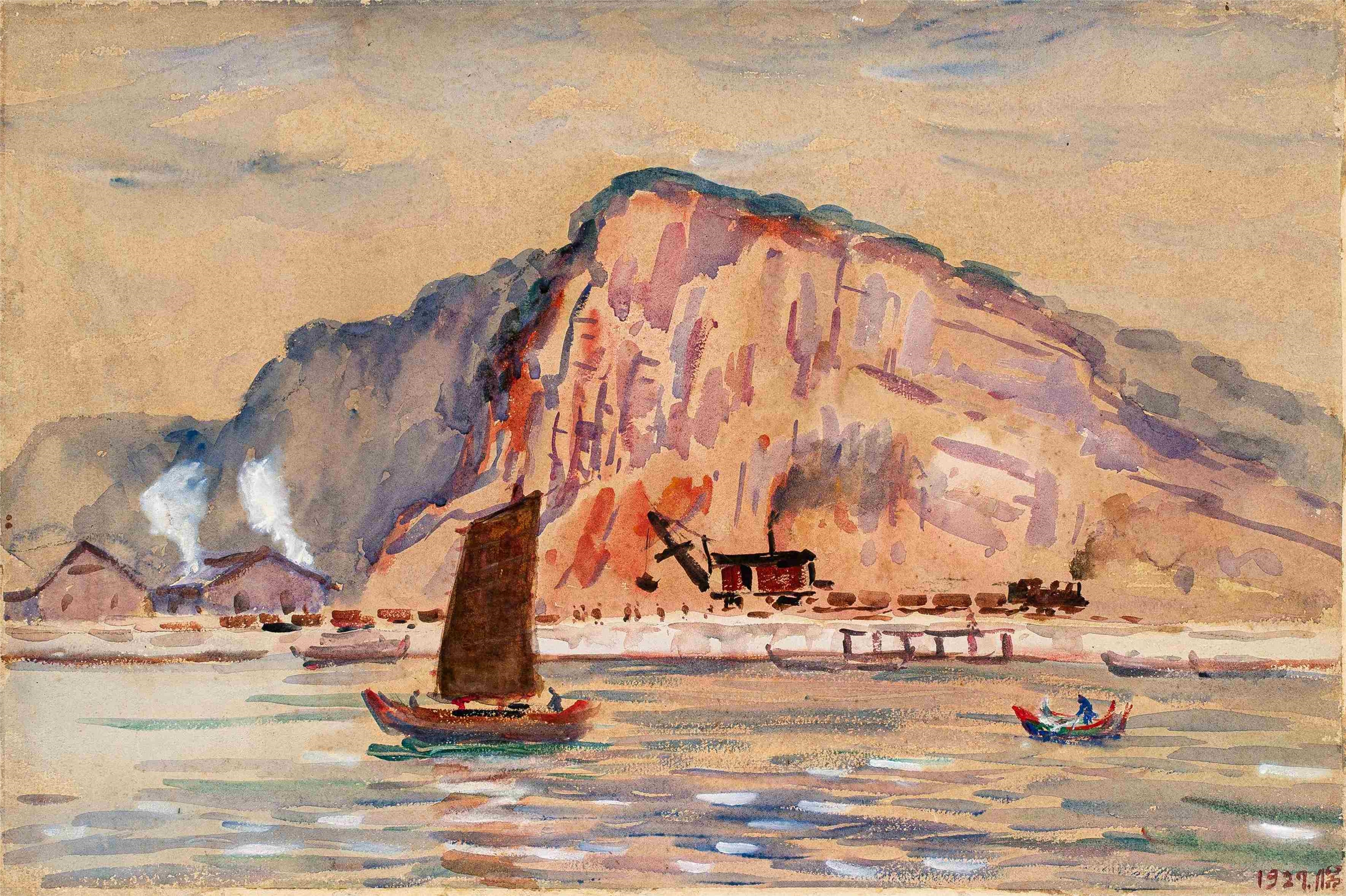 Le Musée des beaux-arts de Taipei consacre actuellement une rétrospective à l'aquarelliste Ni Chiang-huai (Image : aimable crédit du Musée des beaux-arts de Taipei)