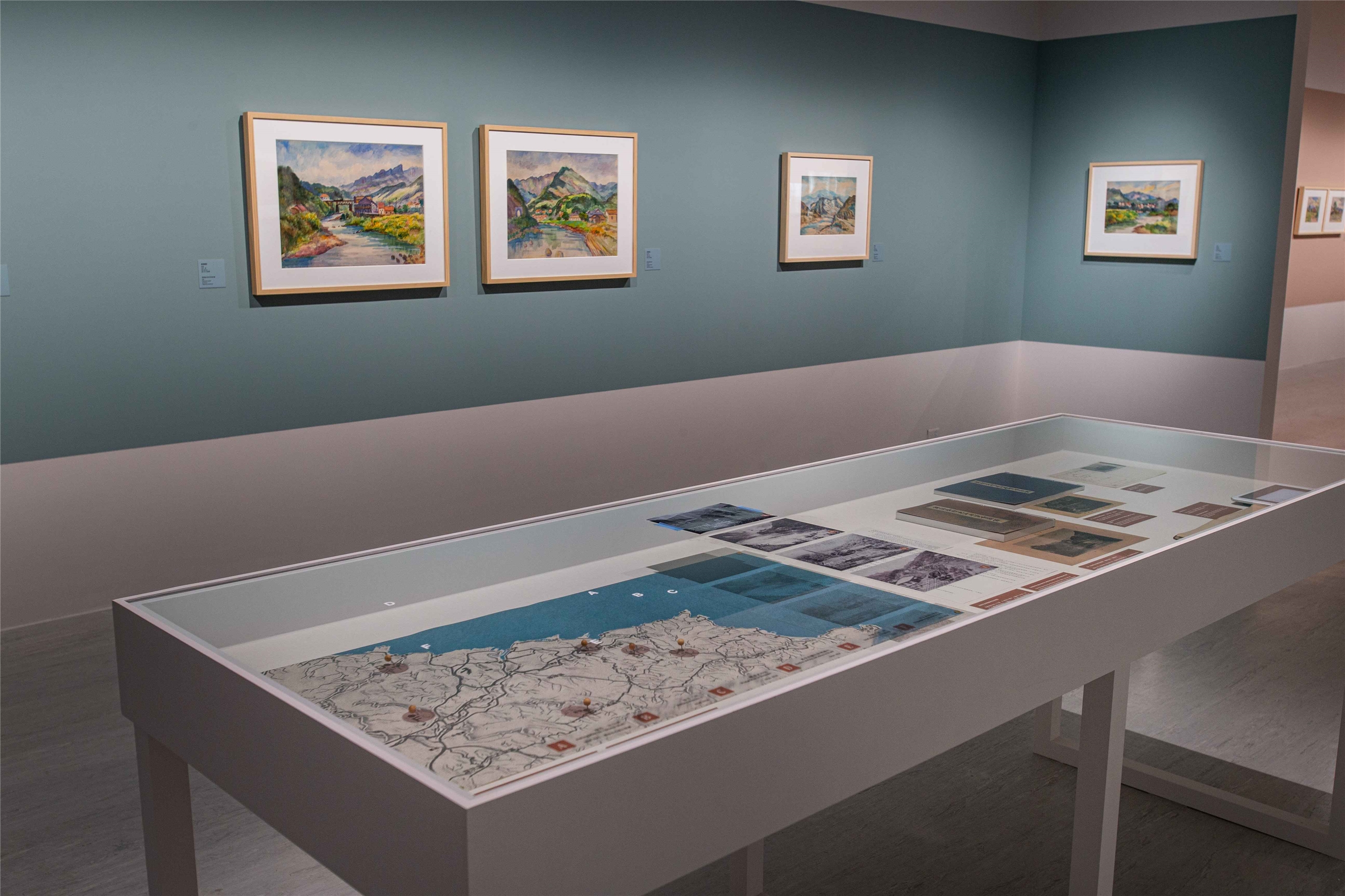 Le Musée des beaux-arts de Taipei consacre actuellement une rétrospective à l'aquarelliste Ni Chiang-huai (Image : aimable crédit du Musée des beaux-arts de Taipei)