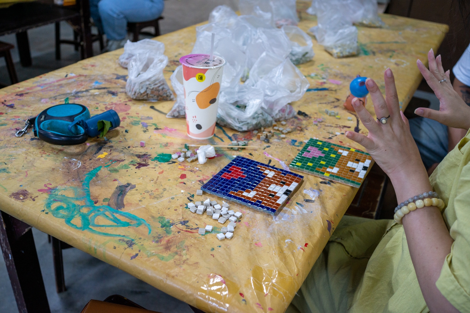Des ateliers sont aussi organisés à Bantaoyao (photo : Sasa)