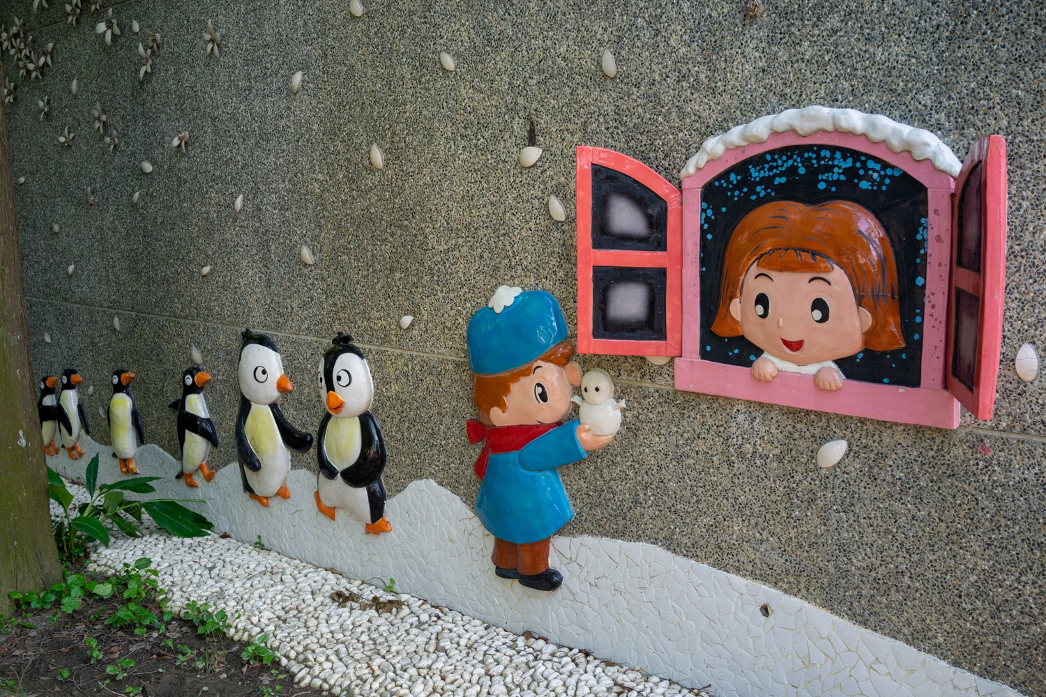 Des céramiques exposées à Bantaoyao (photo : Sasa)