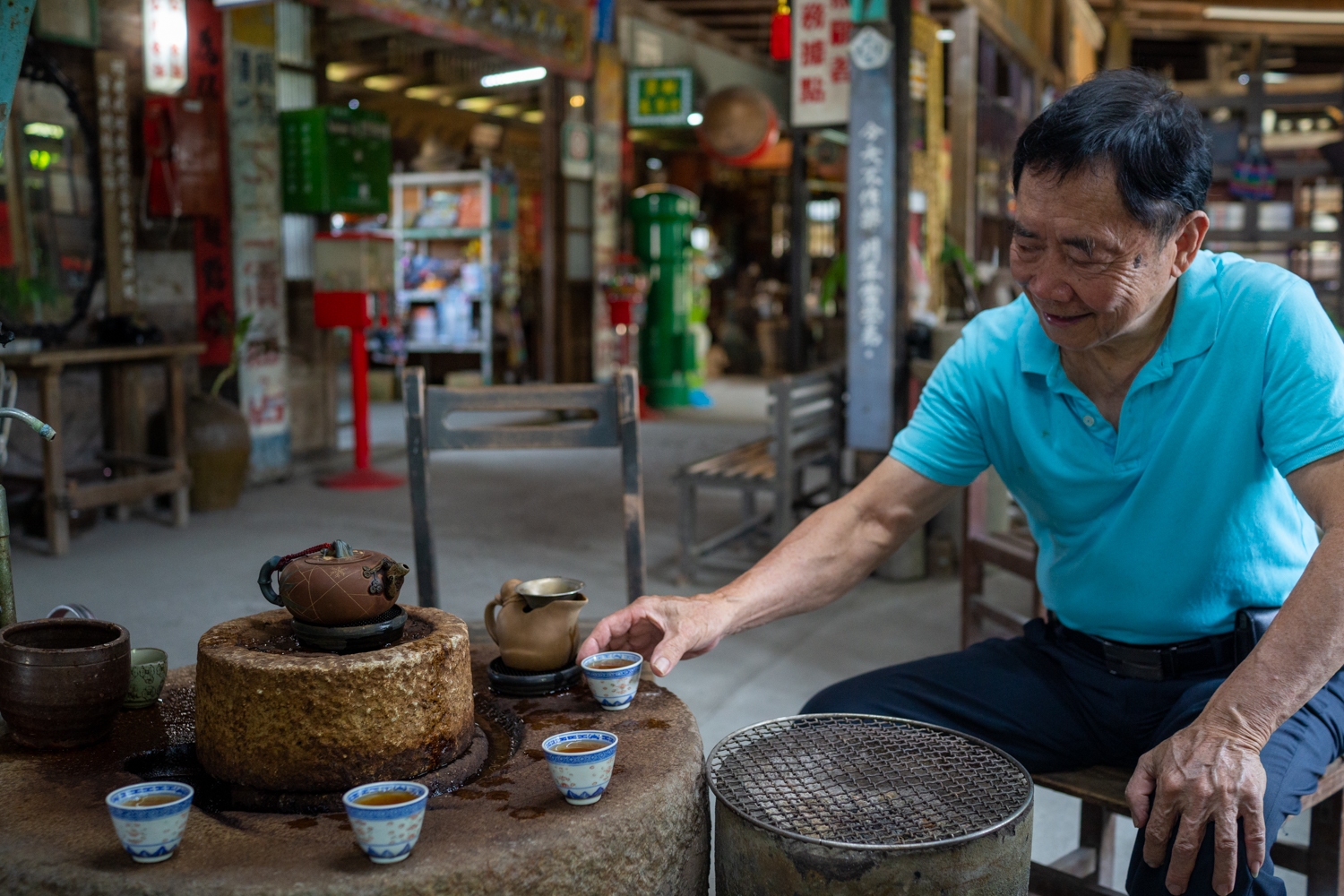 Le Musée de la campagne de Ding Tsai Yuan à Chiayi, un superbe endroit où prendre un thé et discuter ! (photo : Sasa)