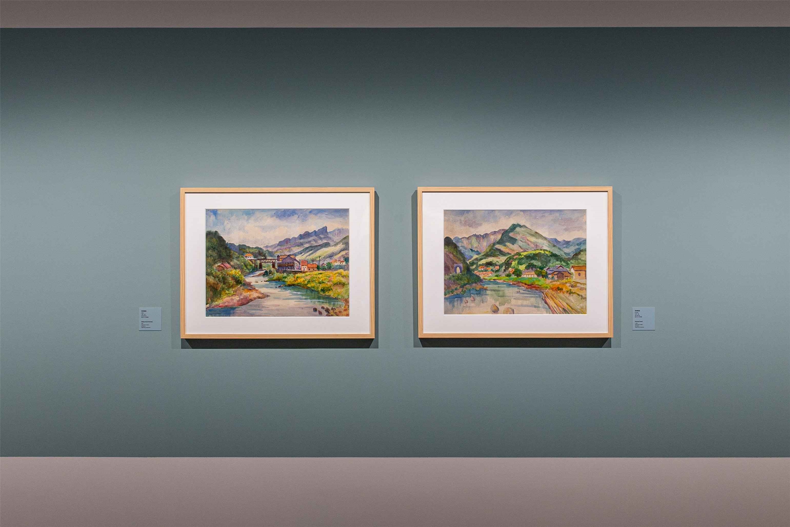 Le Musée des beaux-arts de Taipei consacre actuellement une rétrospective à l'aquarelliste Ni Chiang-huai (Image : aimable crédit du Musée des beaux-arts de Taipei)