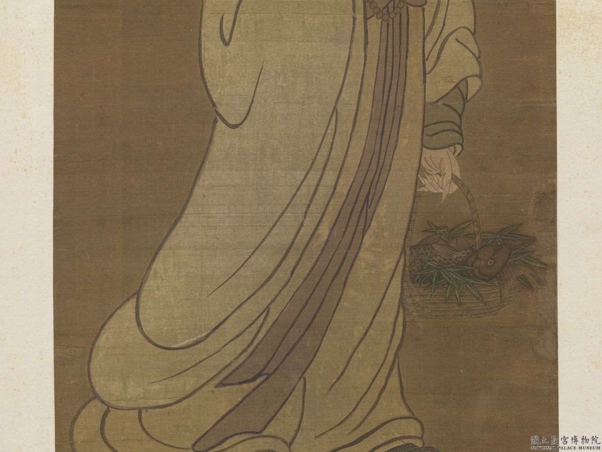 Image 2-2: Guanyin du panier à poissons, détail (source MNP)