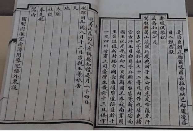 Image 6: Wingding daqing Huidian Shili (Les Statuts collectés et approuvés par l’empereur de la grande dynastie Qing avec précédents factuels) (source MNP)