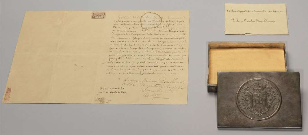 Image 9: Message de Félicitations à l'Impératrice Douairière Cixi (source MNP)