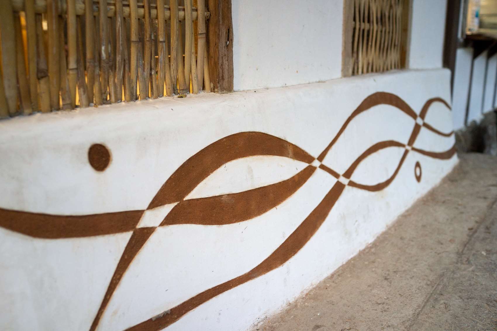 Exemple de sgrafitto (photo : Sasa) 