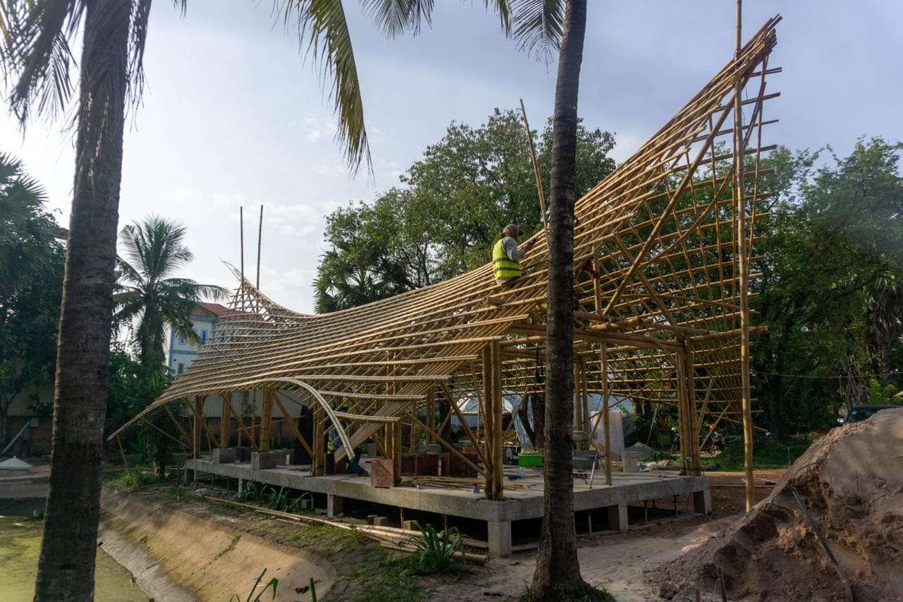 Centre d'artisanat Satcha à Siem Reap au Cambodge (photo : Cloé Ando) 法語組專用