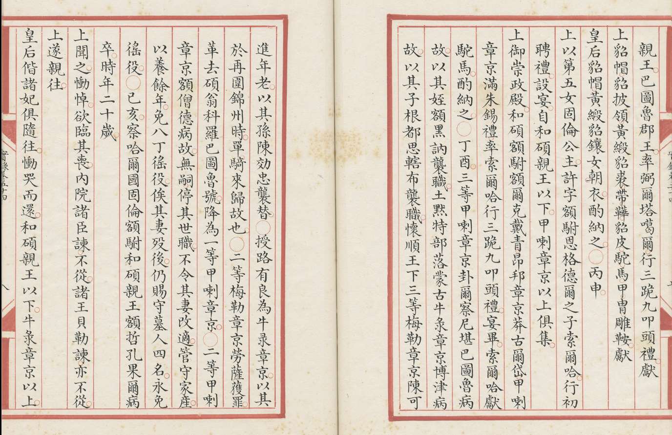 Image 6: Registre des présents de fiançailles du prince-consort de la princesse Atu (source MNP)