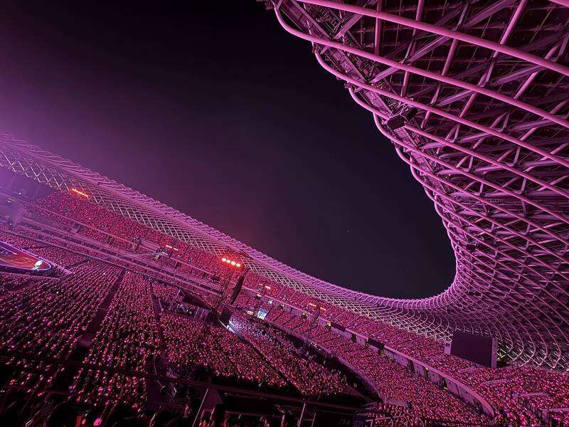 Konser Pertama BLACKPINK di Kaohsiung National Stadium Dihadiri 63.000 Orang (Pemkot Kaohsiung)