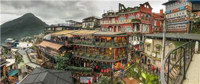 Jiufen, pemukiman di atas pegunungan