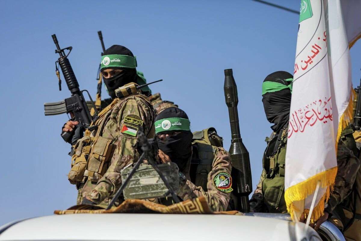 kelompok milisi Hamas Palestina. (foto medsos X) 