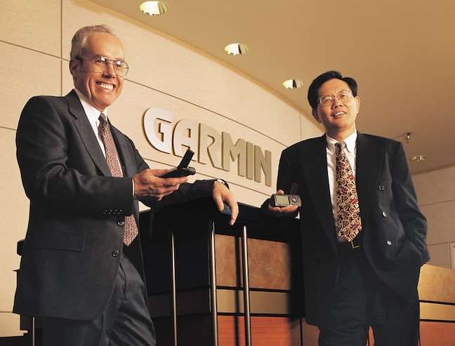 (Kao Min-huan (kanan) foto: Garmin)