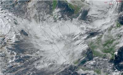 (Foto: TyTech Taiwan || Weather Express Facebook)