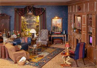 miniatur "Gentleman’s Heaven" yang paling populer di Miniature Museum of Taiwan (foto: MMOT) 