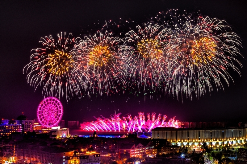 '2026 Pesta Kembang Api Tahun Baru di E-DA World akan menghiasi langit Kaohsiung tepat pada tengah malam 1 Januari 2026 selama 999 detik dengan pertunjukan spektakuler. (foto: E-DA World) 