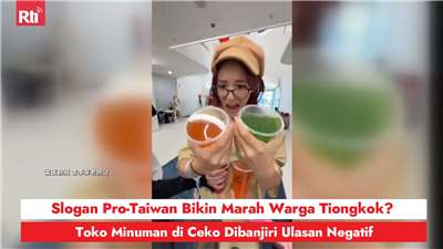 Slogan Pro-Taiwan Bikin Marah Warga Tiongkok? Toko Minuman di Ceko Dibanjiri Ulasan Negatif (RtiSI)