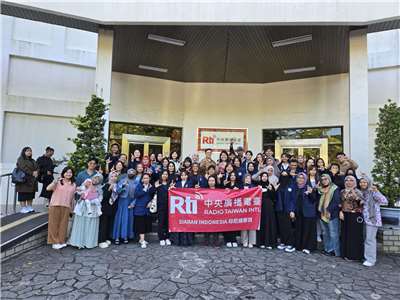 Kunjungan Studi Tur PKBM PPI-Taiwan ke Radio Taiwan Internasional