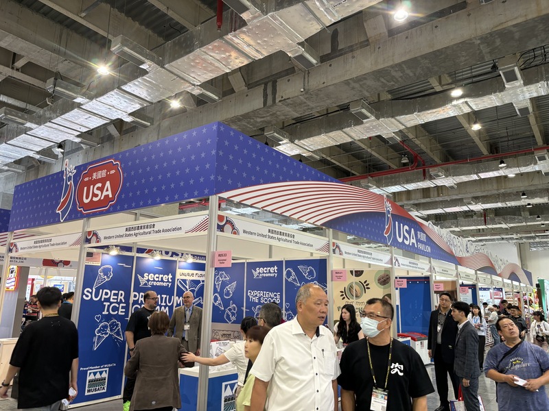 FOOD TAIPEI MEGA SHOWS diresmikan pada tanggal 25 Juni 2025, partisipasi internasional dalam pameran tahun ini kembali mencetak rekor baru, dengan perusahaan dari 33 negara . (foto: CNA)