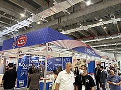 FOOD TAIPEI MEGA SHOWS diresmikan pada tanggal 25 Juni 2025, partisipasi internasional dalam pameran tahun ini kembali mencetak rekor baru, dengan perusahaan dari 33 negara . (foto: CNA)