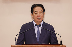 美國對台關稅20% 賴總統：暫時性稅率 會持續爭取合理稅率
