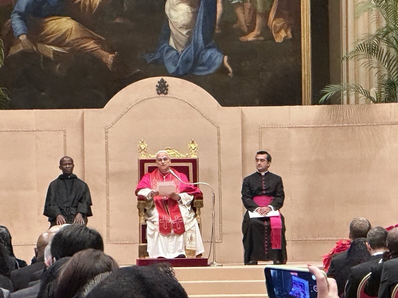 Paus Menemui Korps Diplomatik, Ajukan Keprihatinan atas Ketegangan di Asia Timur; Dubes Taiwan Sampaikan Salam dari Presiden Lai