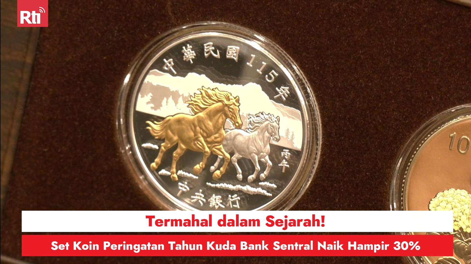  Termahal dalam Sejarah! Set Koin Peringatan Tahun Kuda Bank Sentral Naik Hampir 30% (RtiSI)