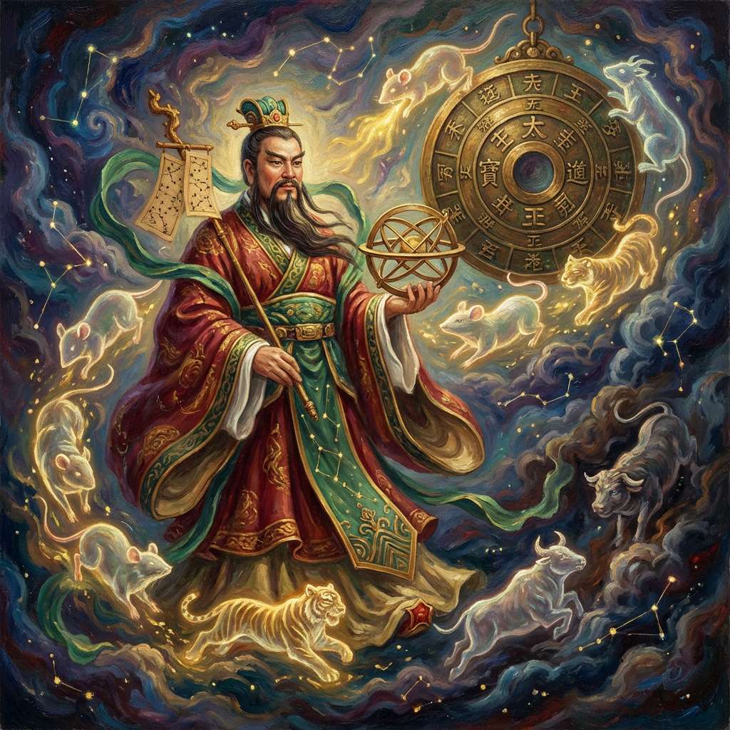 Membongkar Misteri Tai Sui: Dari Bintang Maya Astronomi hingga Penguasa Nasib Tahunan (AI Generated)