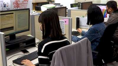 LL Ilustrasi pekerja di kantor (foto: Rti)