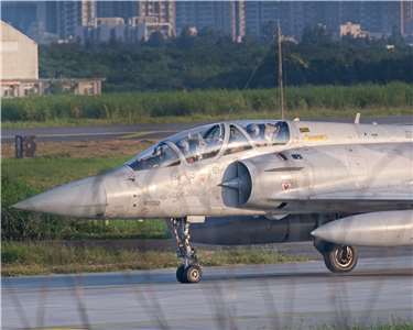 Ilustrasi Jet Tempur Mirage 2000 (Foto: Angger Baskoro)