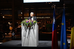 Resepsi Malam Hari Nasional Taiwan,  Kepala Kantor Perwakilan Taipei di Uni Eropa dan Belgia, Shieh Jhy-wey mengatakan, Taiwan bukanlah bagian dari Tiongkok, Taiwan adalah bagian dari dunia. (foto: CNA)