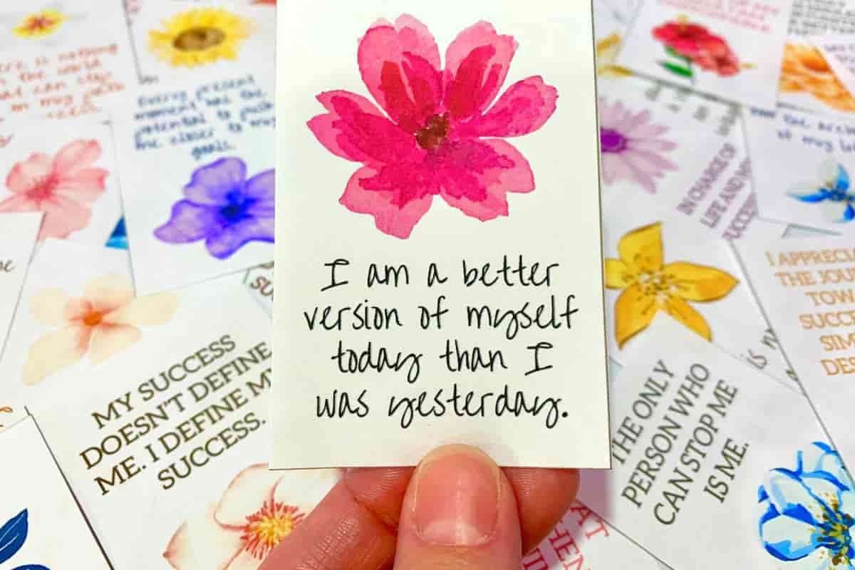 Afirmasi untuk manifestasi (foto: Joyful through it all)