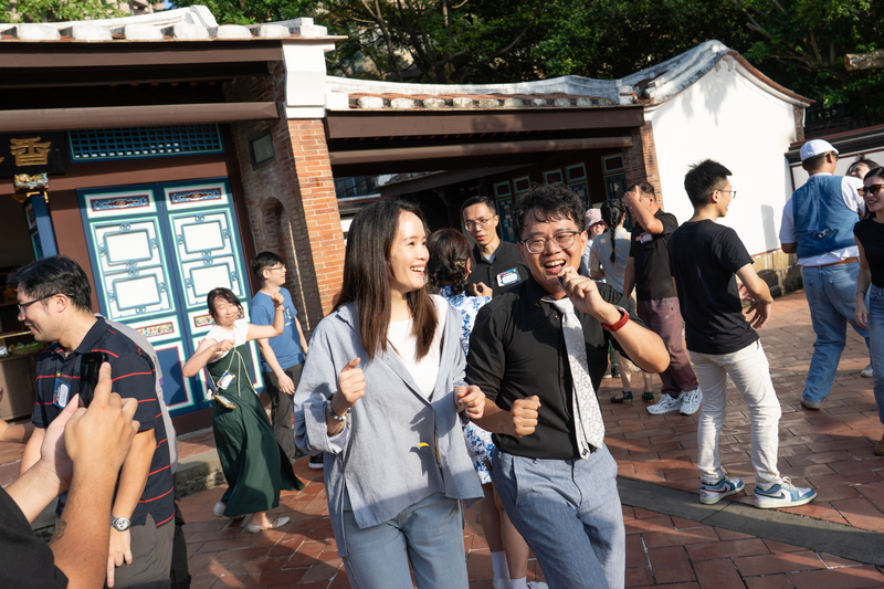 Kegiatan Hari Valentine New Taipei. (Foto: CNA)