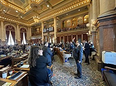 Parlemen Iowa Loloskan Resolusi Pro- Taiwan, Dukung Perjanjian Penghindaran Pajak Berganda Taiwan-AS. (foto:Kantor Ekonomi dan Budaya Taipei di Chicago)