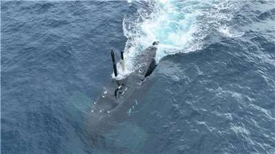 Presiden Lai, Mantan Presiden Tsai Bagikan Video Uji Coba Pertama Kapal Selam "Hai Kun", Tegaskan Tekad Taiwan Mempertahankan Keamanannya Sendiri (X平台/@josephwutw)