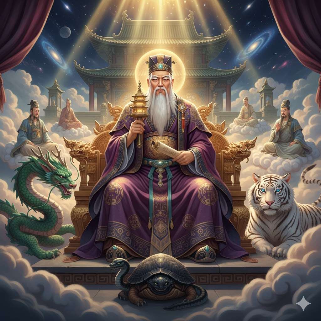 Taishang Laojun (太上老君) (AI Generated)