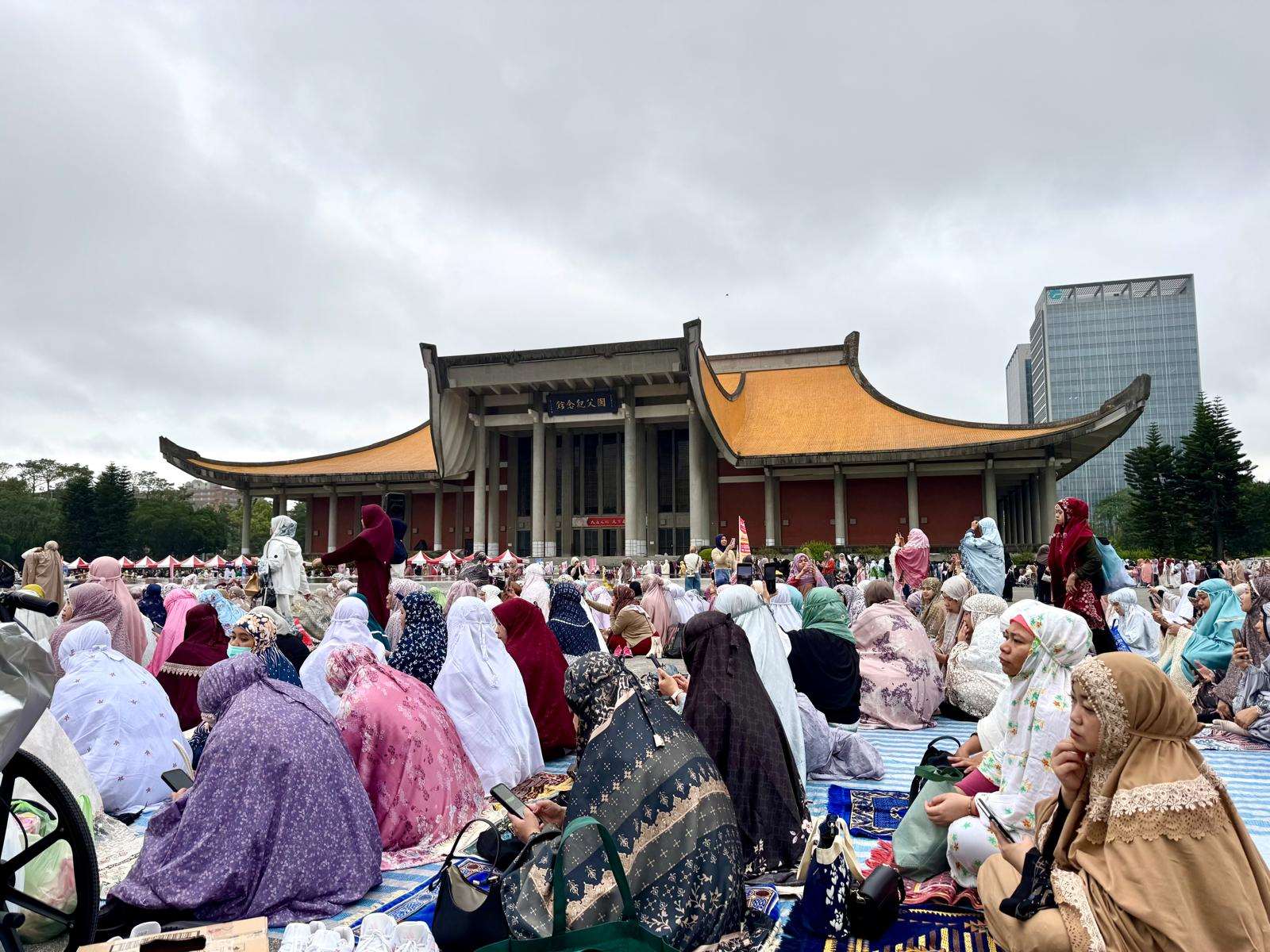 Gema Takbir di Jantung Taipei, Ribuan WNI Rayakan Kemenangan di Sun Yat-sen Memorial Hall (RtiSI)