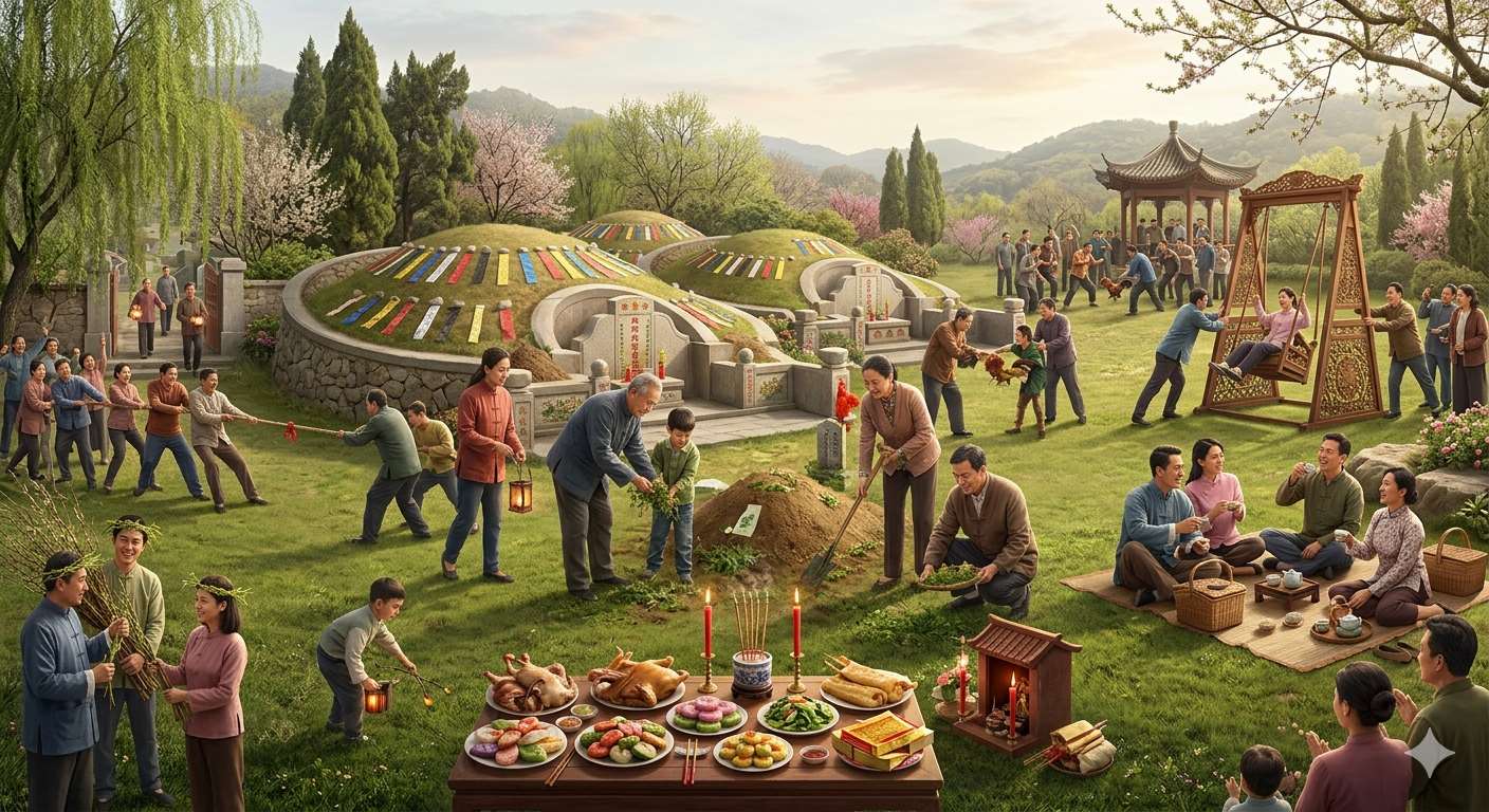 Festival Qingming (AI Generated)
